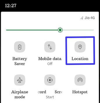 Enable location to change location permission Android 10