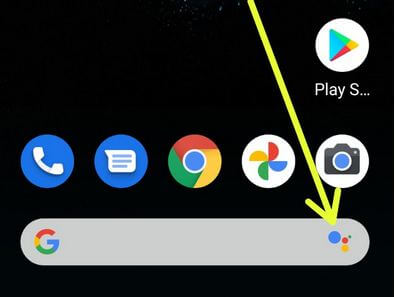 Take a Screenshot on Pixel 4a using Google Assistant