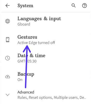 How to Enable and Use Full Screen Gestures Android 10