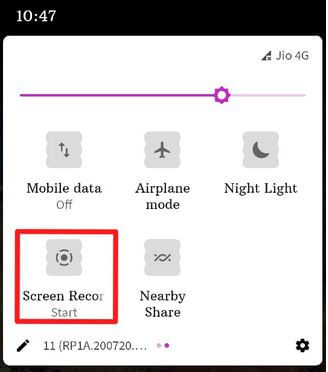 Android 11 added built-in screen recorder