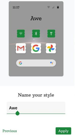 Change font style, icons, system accent color, and icon shape on Android 11