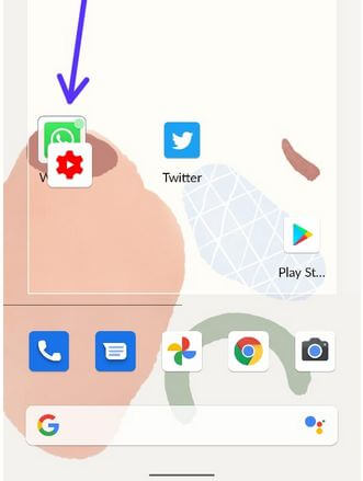 How to Create a Folder in Google Pixel 4a