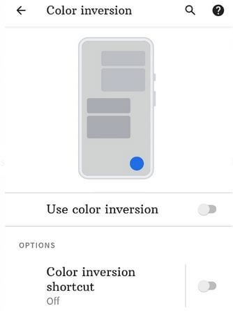 How to Enable Color Inversion on Pixels