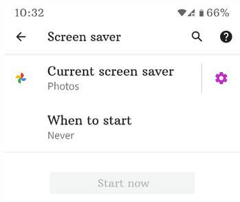 How to Set Screensaver in Pixel 4a