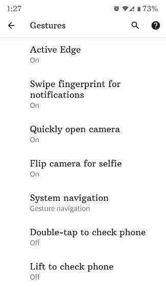 How to Use Pixel 4a Gestures
