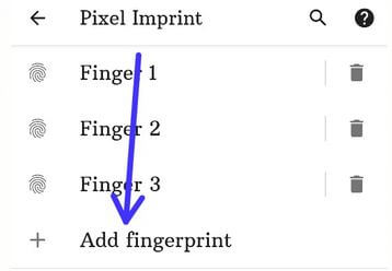 Pixel imprint Google Pixel 4a