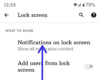 Change Lock Screen Notifications Android 11