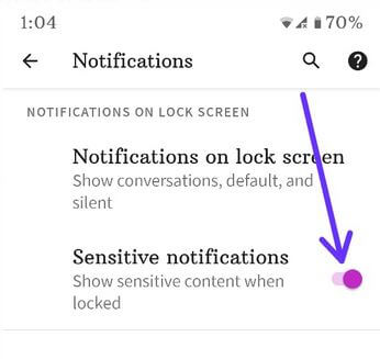 How to Hide Sensitive Notifications from Lock Screen Android 11