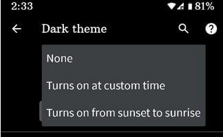 How to Turn On Dark Theme on Android 11