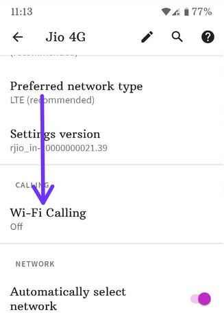 How to Use WiFi Calling Android 11
