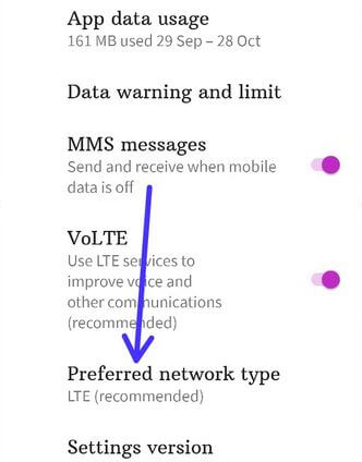 Set Preferred Network Type in Android 11 Stock OS