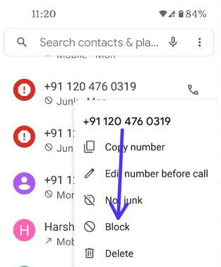 How to Block a Number on Google Pixel 4a 5G
