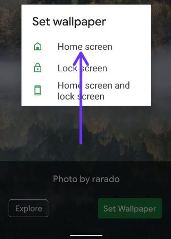 How to Set Home Screen Wallpaper in Google Pixel 4a 5G Phone