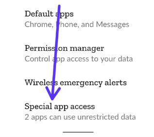 Special app access settings to enable unknown sources in Pixel